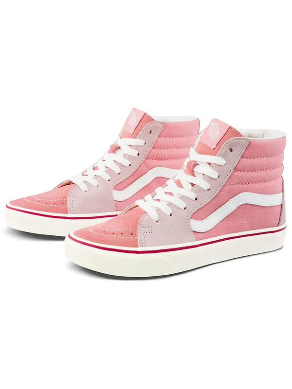 Кроссовки sk8-hi pink Vans — изображение 2 из 4, розовый
