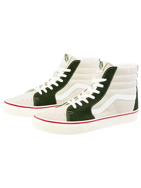 Кроссовки sk8-hi 'retro sport - marshmallow kombu green' Vans — изображение 3 из 4, белый