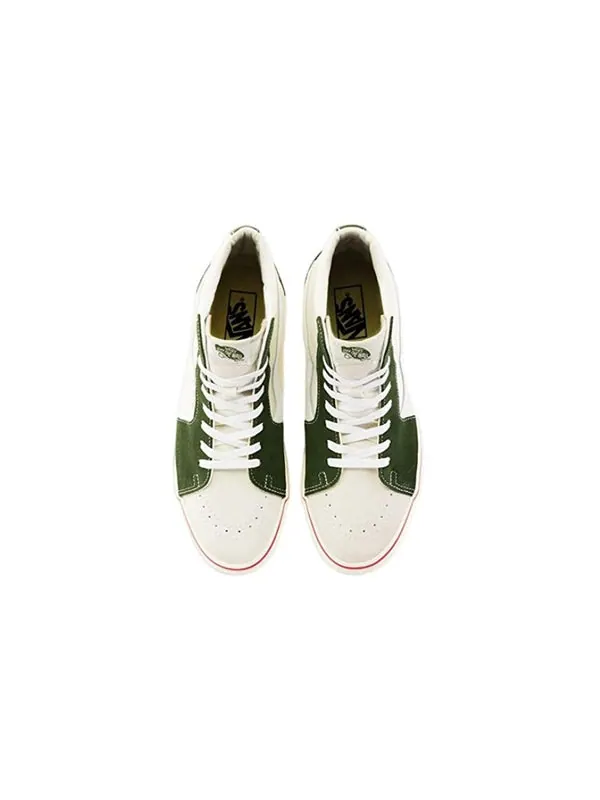 Кроссовки sk8-hi 'retro sport - marshmallow kombu green' Vans — изображение 4 из 4, белый