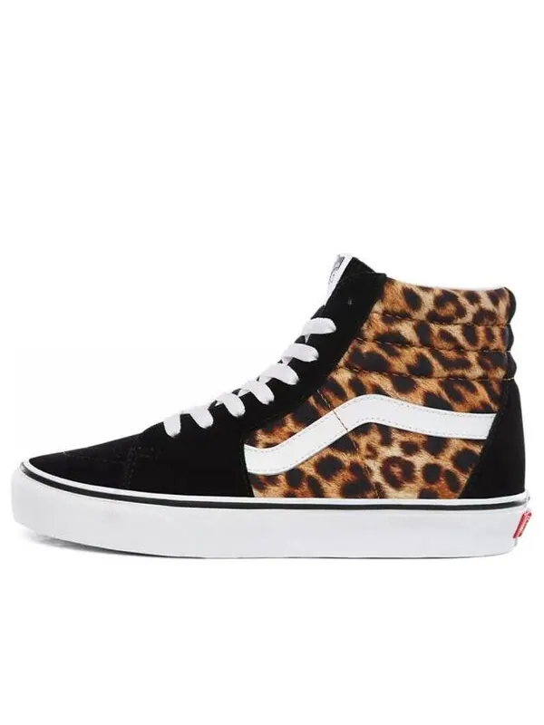 Кроссовки sk8-hi 'leopard' Vans — изображение 1 из 4, черный