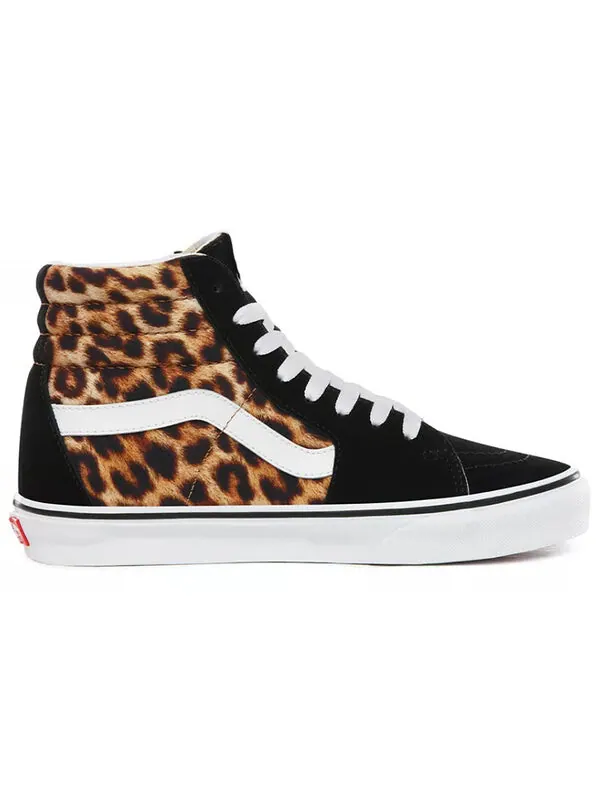 Кроссовки sk8-hi 'leopard' Vans — изображение 2 из 4, черный