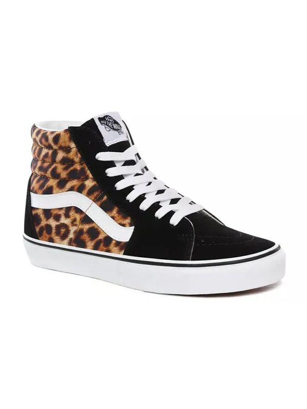 Кроссовки sk8-hi 'leopard' Vans — изображение 3 из 4, черный