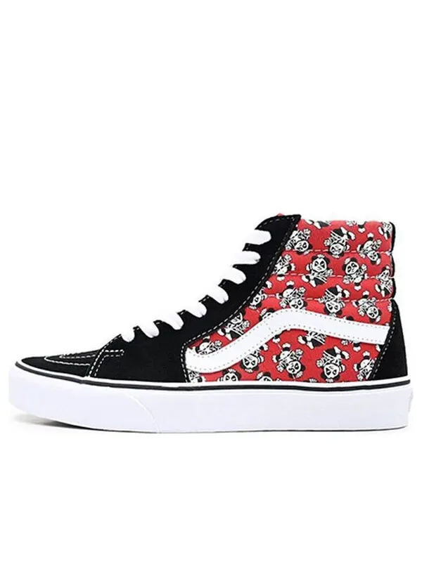 Кроссовки sk8-hi black/red Vans — изображение 1 из 4, черный/красный