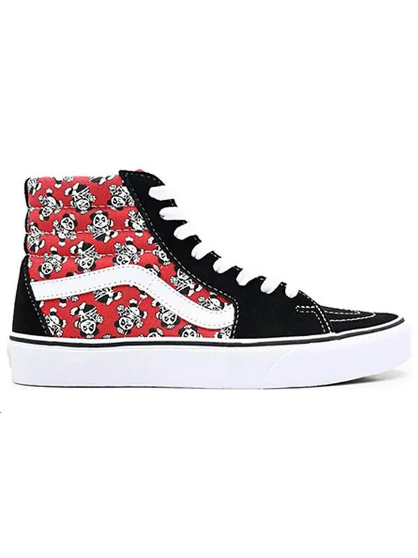 Кроссовки sk8-hi black/red Vans — изображение 2 из 4, черный/красный
