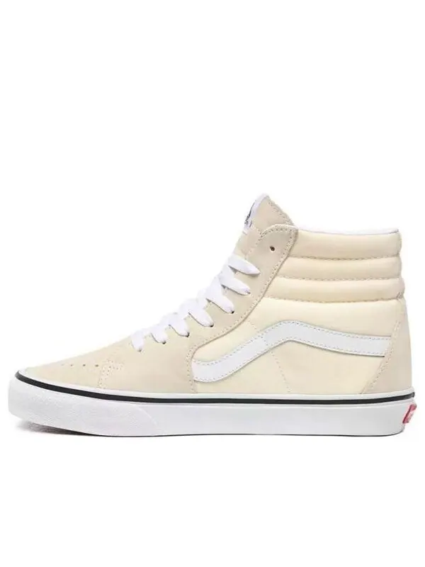 Кроссовки sk8-hi 'classic white' Vans — изображение 1 из 4, бежевый