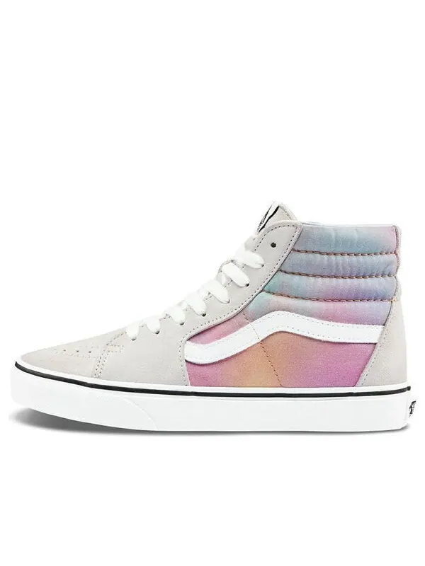 Кроссовки sk8-hi grey 'gray pink blue' Vans — изображение 1 из 4, серый/розовый/синий