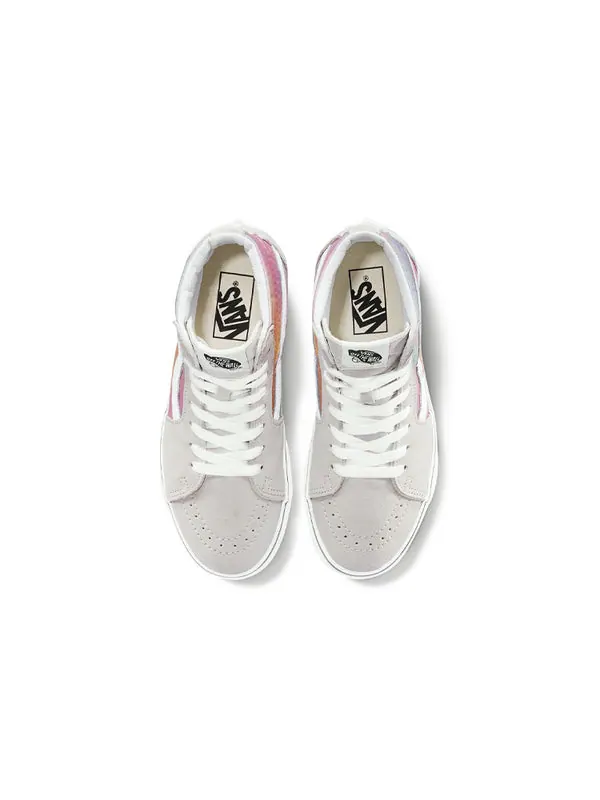 Кроссовки sk8-hi grey 'gray pink blue' Vans — изображение 3 из 4, серый/розовый/синий