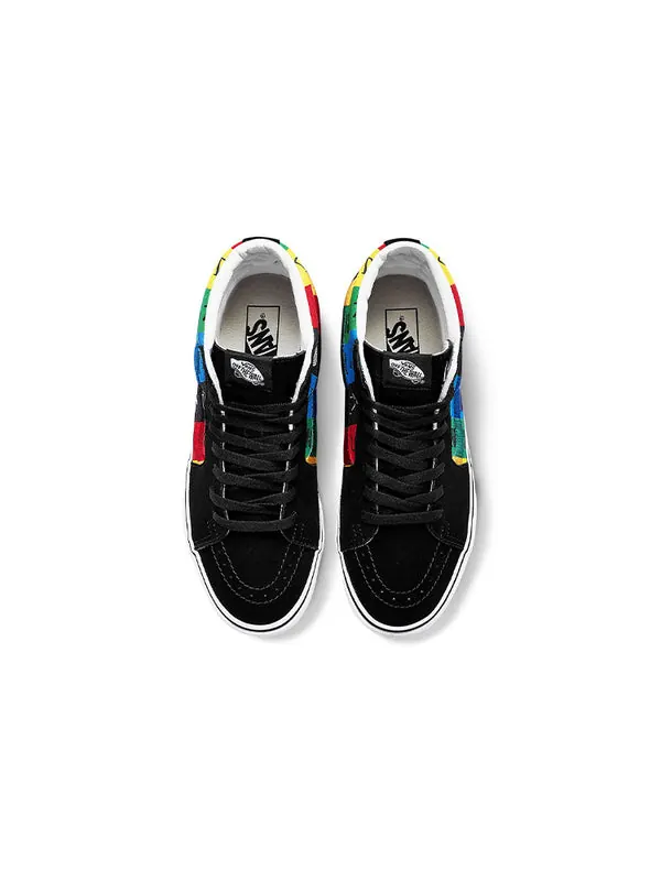Кроссовки sk8-hi ' spirit' Vans — изображение 3 из 4, черный/синий/зеленый