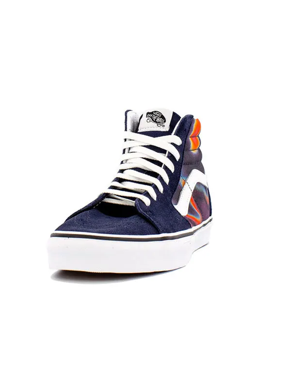 Кроссовки sk8-hi 'dark aura' Vans — изображение 3 из 4, черный/белый/красный