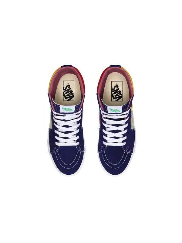 Кроссовки sunshine sk8-hi yellow blue Vans — изображение 4 из 4, желтый/синий