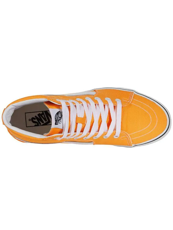 Кроссовки sk8-hi 'neon blazing orange' Vans — изображение 3 из 4, желтый