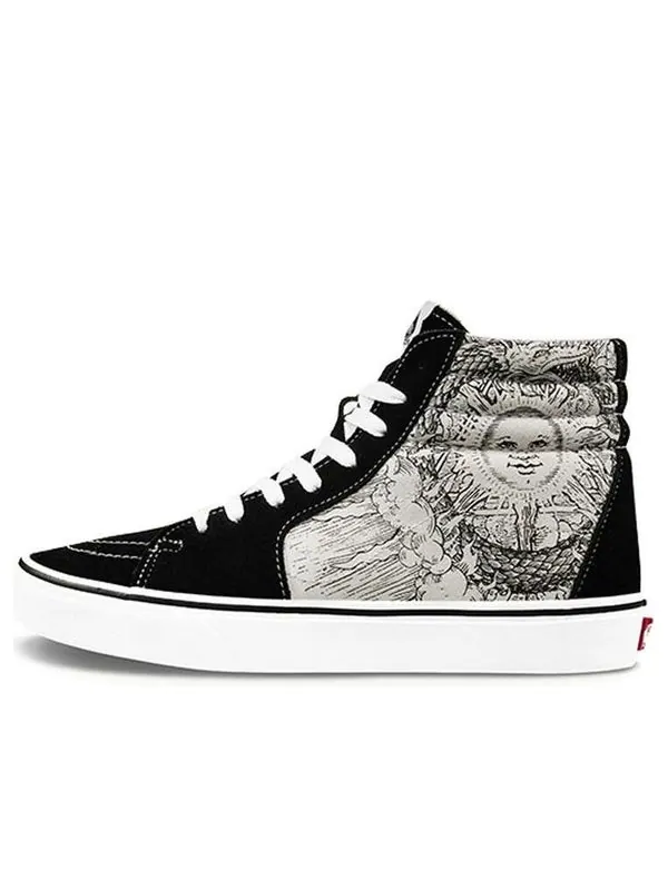 Кроссовки sk8-hi black white 'black white' Vans — изображение 1 из 4, черный/белый