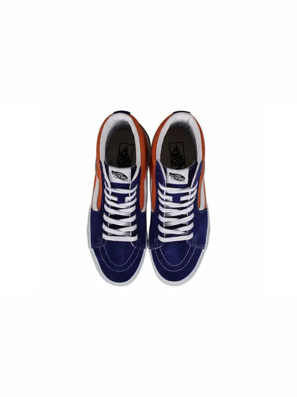 Кроссовки ua sk8-hi (p&c) royal blue Vans — изображение 3 из 4, синий/оранжевый