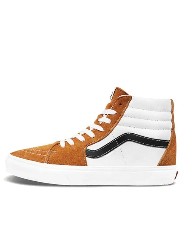 Кроссовки sk8-hi 'retro sport - apricot buff ' Vans — изображение 1 из 4, белый/оранжевый