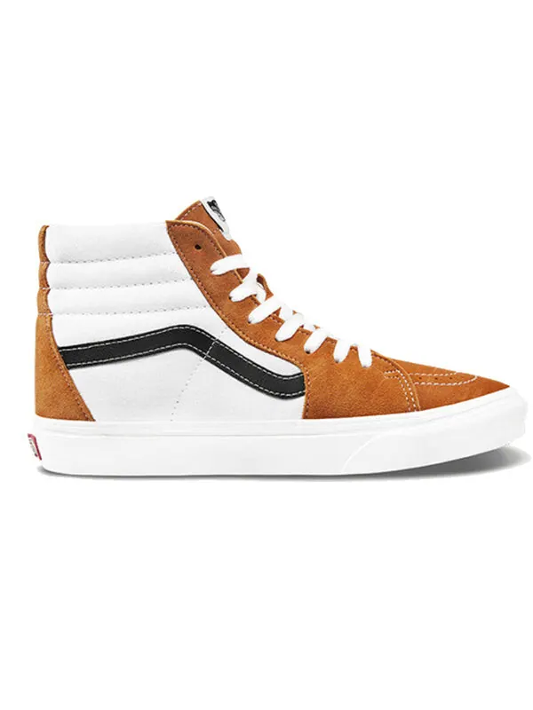Кроссовки sk8-hi 'retro sport - apricot buff ' Vans — изображение 2 из 4, белый/оранжевый