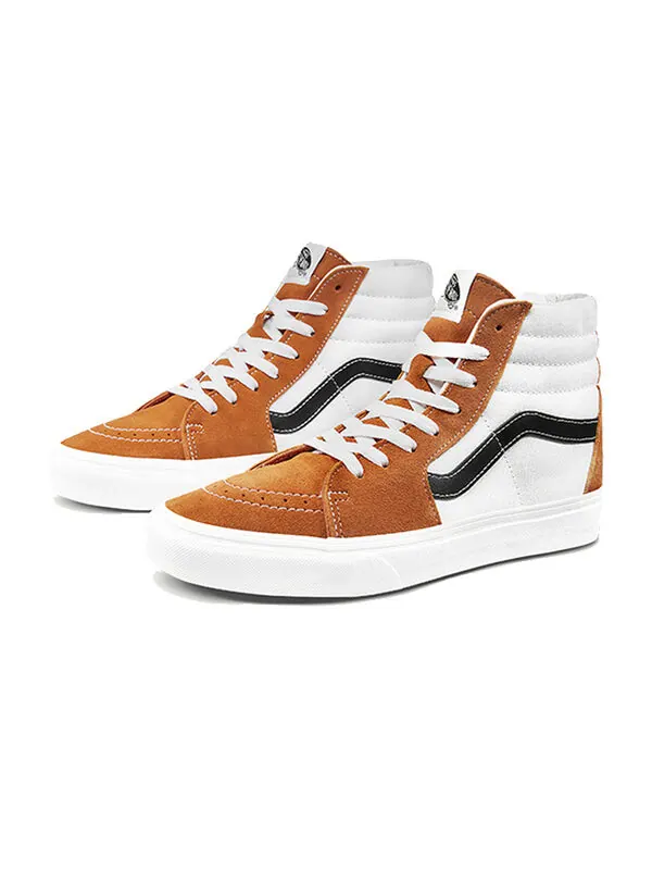Кроссовки sk8-hi 'retro sport - apricot buff ' Vans — изображение 3 из 4, белый/оранжевый