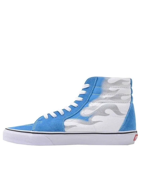 Кроссовки sk8-hi sky-blue 'blue white' Vans — изображение 1 из 4, синий/белый