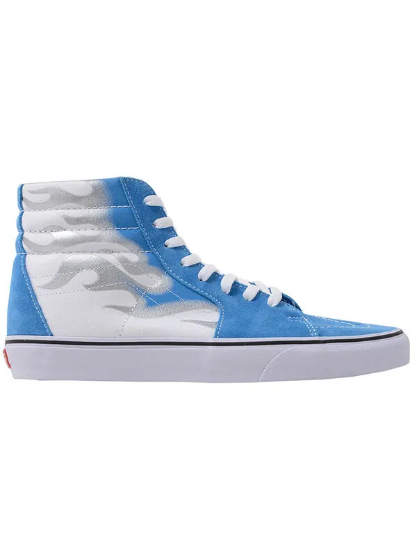 Кроссовки sk8-hi sky-blue 'blue white' Vans — изображение 2 из 4, синий/белый