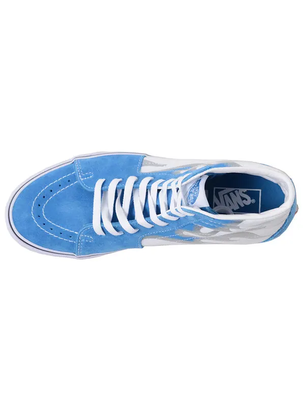 Кроссовки sk8-hi sky-blue 'blue white' Vans — изображение 4 из 4, синий/белый