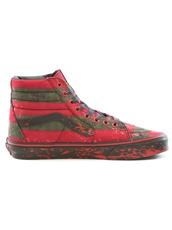 Кроссовки house of terror x sk8-hi 'the nightmare on elm street' Vans — изображение 2 из 4, красный/черный