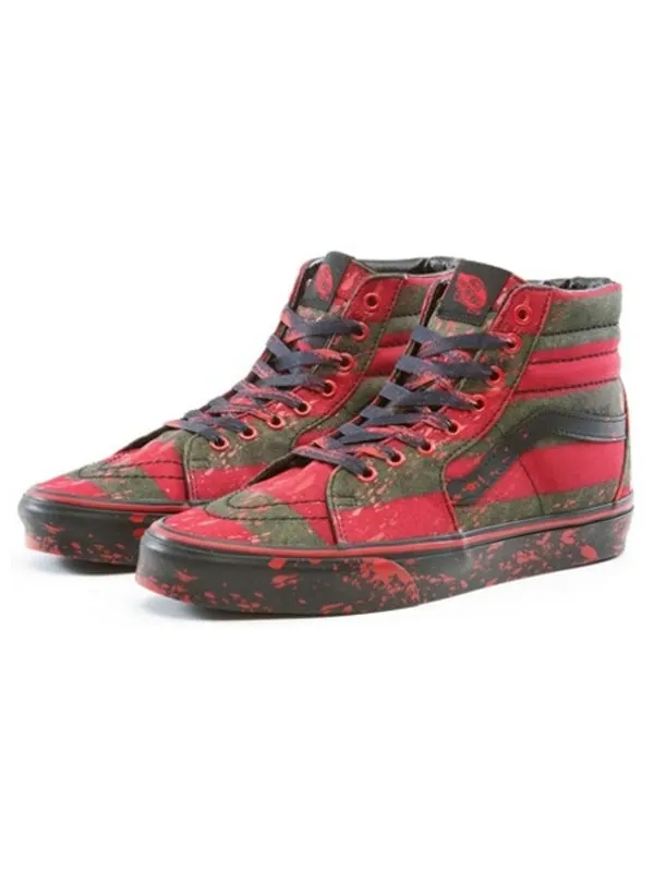 Кроссовки house of terror x sk8-hi 'the nightmare on elm street' Vans — изображение 3 из 4, красный/черный