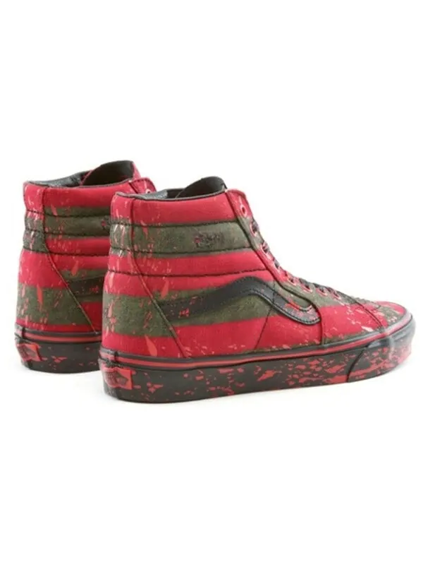 Кроссовки house of terror x sk8-hi 'the nightmare on elm street' Vans — изображение 4 из 4, красный/черный