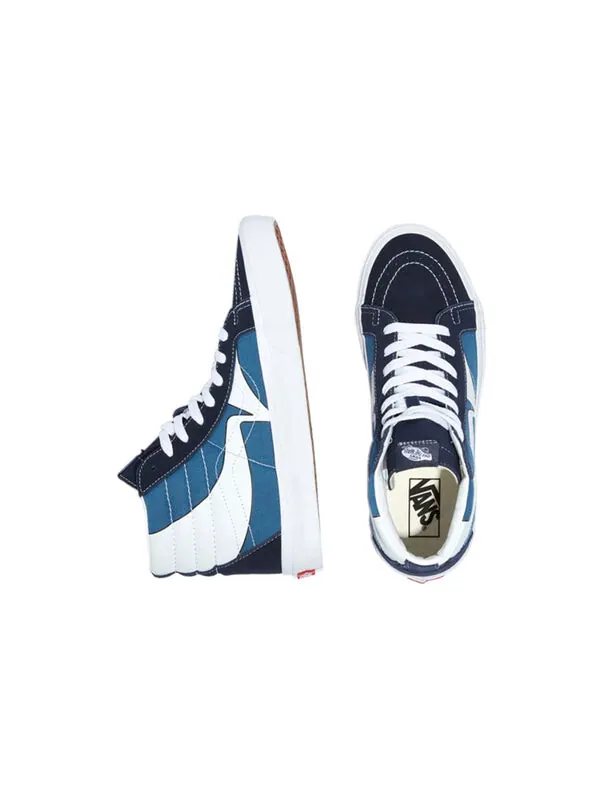 Кроссовки sk8-hi reissue 'warp - parisian night navy' Vans — изображение 3 из 4, синий/белый