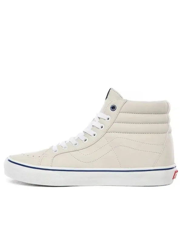 Кроссовки sk8-hi reissue 'butter leather' Vans — изображение 1 из 4, белый