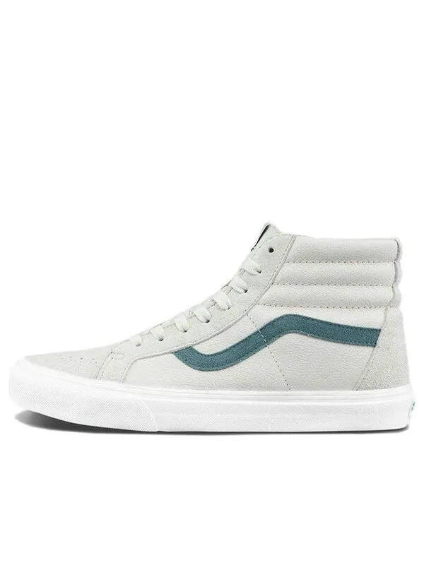 Кроссовки sk8-hi high top retro skate shoes light grey light gray Vans — изображение 1 из 4, светлый серый