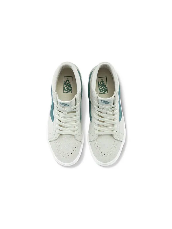 Кроссовки sk8-hi high top retro skate shoes light grey light gray Vans — изображение 3 из 4, светлый серый