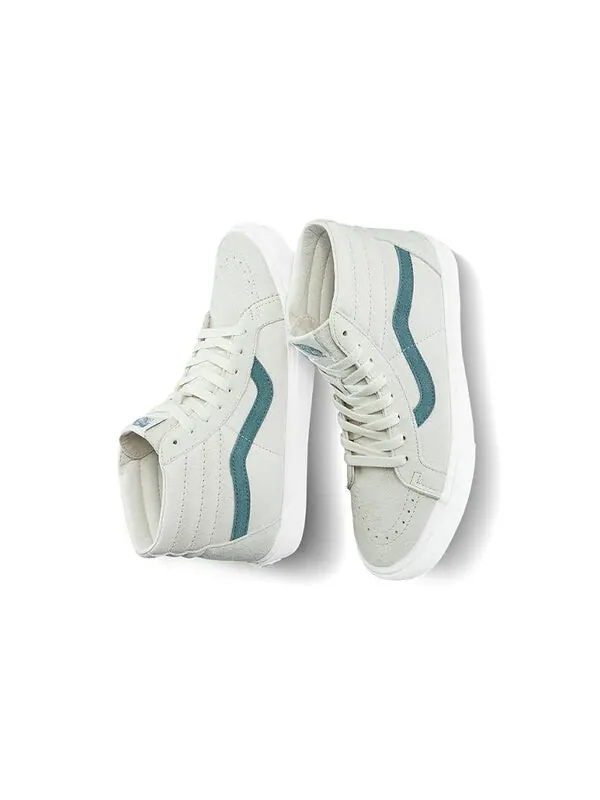Кроссовки sk8-hi high top retro skate shoes light grey light gray Vans — изображение 4 из 4, светлый серый
