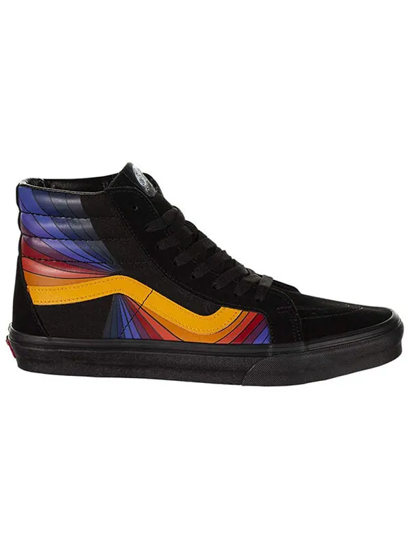 Кроссовки sk8-hi reissue 'refract - black' Vans — изображение 2 из 4, черный