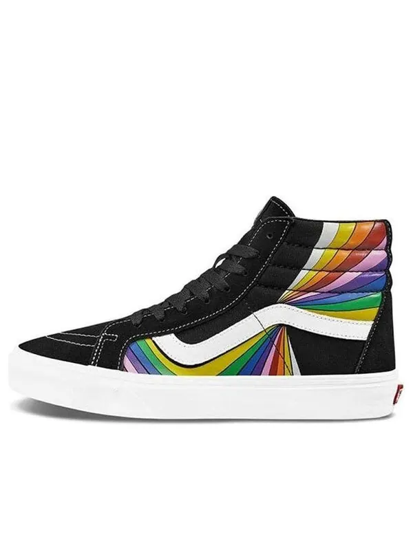 Кроссовки sk8-hi reissue 'refract - white' Vans — изображение 1 из 4, черный