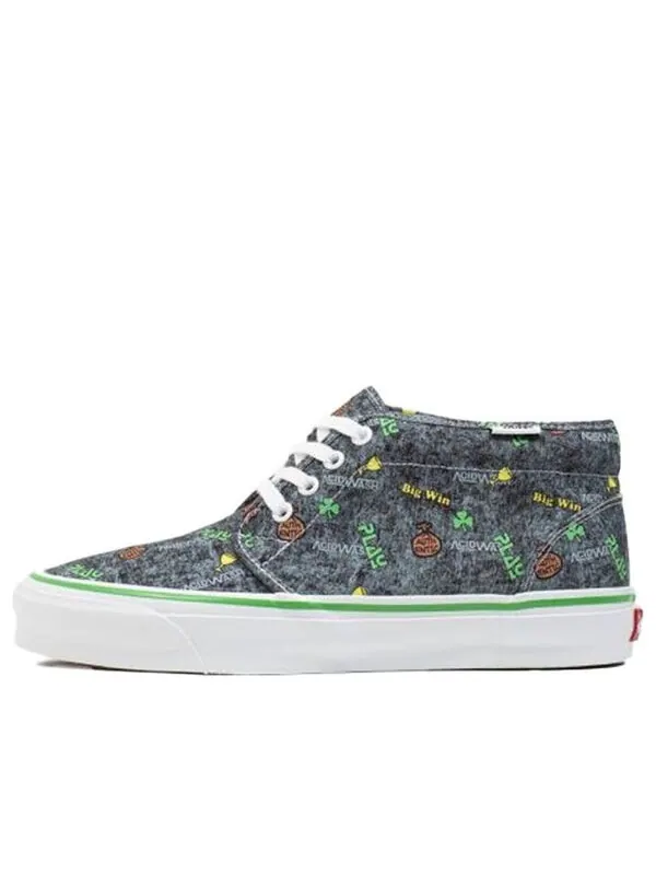 Кроссовки fergadelic x og chukka lx 'acid wash' Vans — изображение 1 из 4, синий/желтый/зеленый