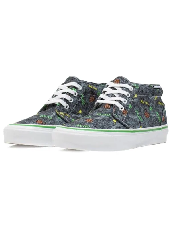Кроссовки fergadelic x og chukka lx 'acid wash' Vans — изображение 2 из 4, синий/желтый/зеленый