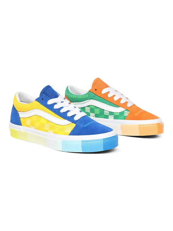 Кроссовки moma x old skool 'color wheel' Vans — изображение 3 из 4, мульти