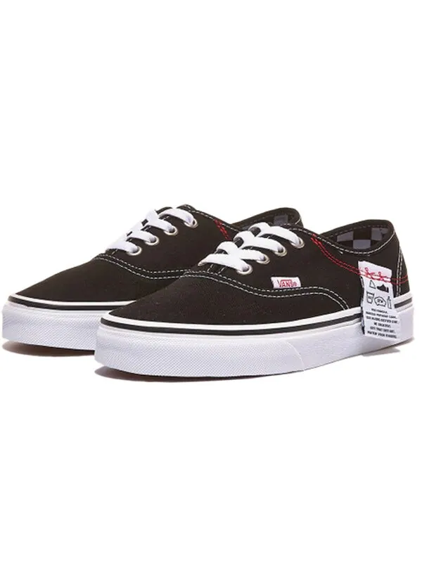 Кроссовки authentic hc 'diy - black' Vans — изображение 2 из 4, черный