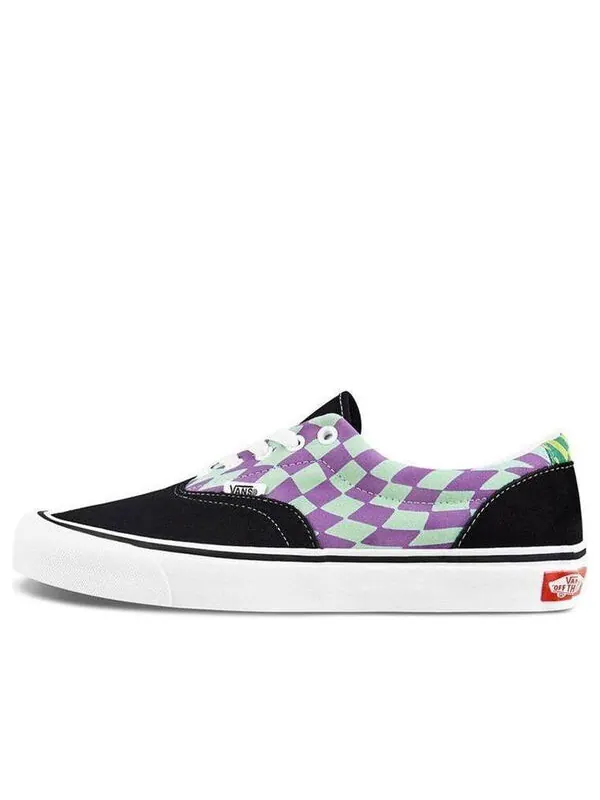 Кроссовки era checkerboard black/multi-color Vans — изображение 1 из 4