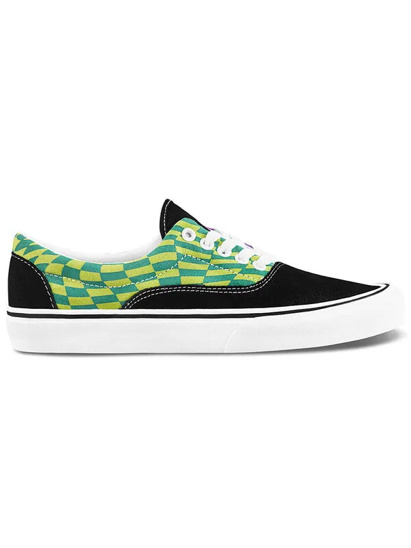 Кроссовки era checkerboard black/multi-color Vans — изображение 2 из 4