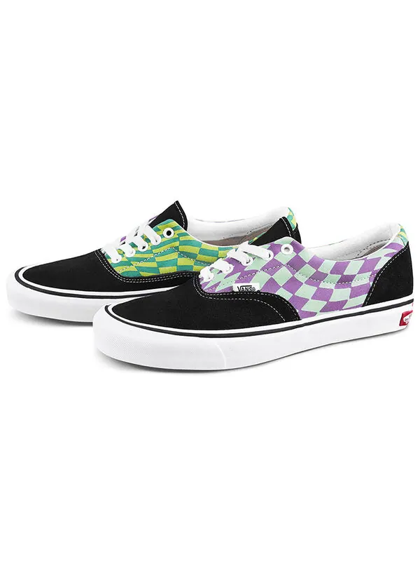Кроссовки era checkerboard black/multi-color Vans — изображение 3 из 4