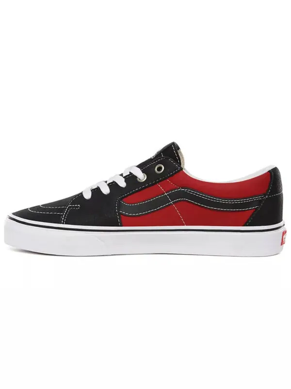 Кроссовки sk8-low 'black chili pepper' Vans — изображение 2 из 4, красный/черный