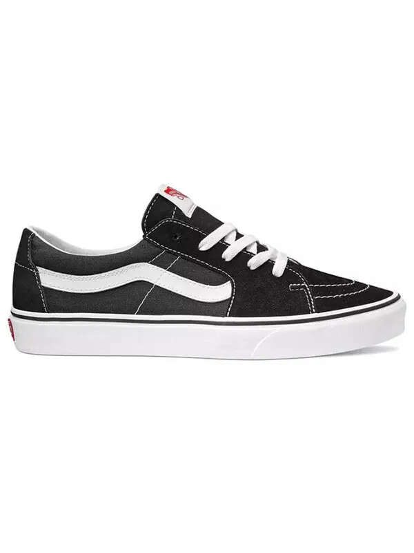 Кроссовки sk8-low 'black white' Vans — изображение 2 из 4, черный