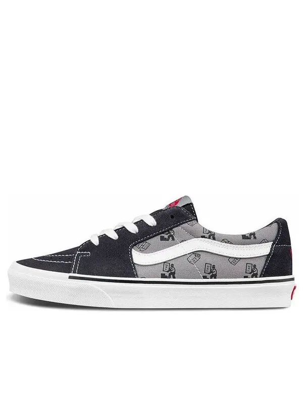 Кроссовки kazuki kuraishi x sk8-low 'pewter' Vans — изображение 1 из 4, черный/серый