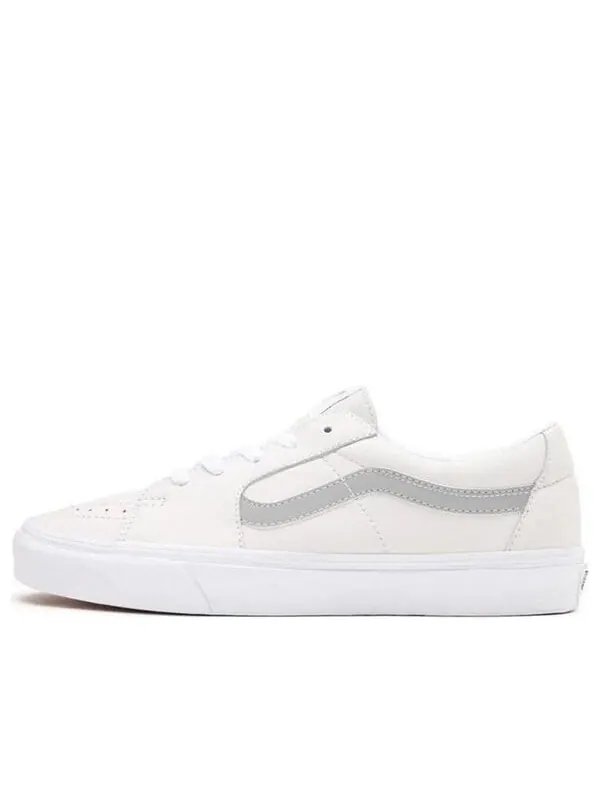 Кроссовки sk8-low 'white reflective' Vans — изображение 1 из 4, белый