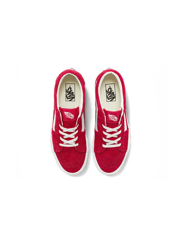 Кроссовки sk8-low sneakers red Vans — изображение 3 из 4, красный/белый