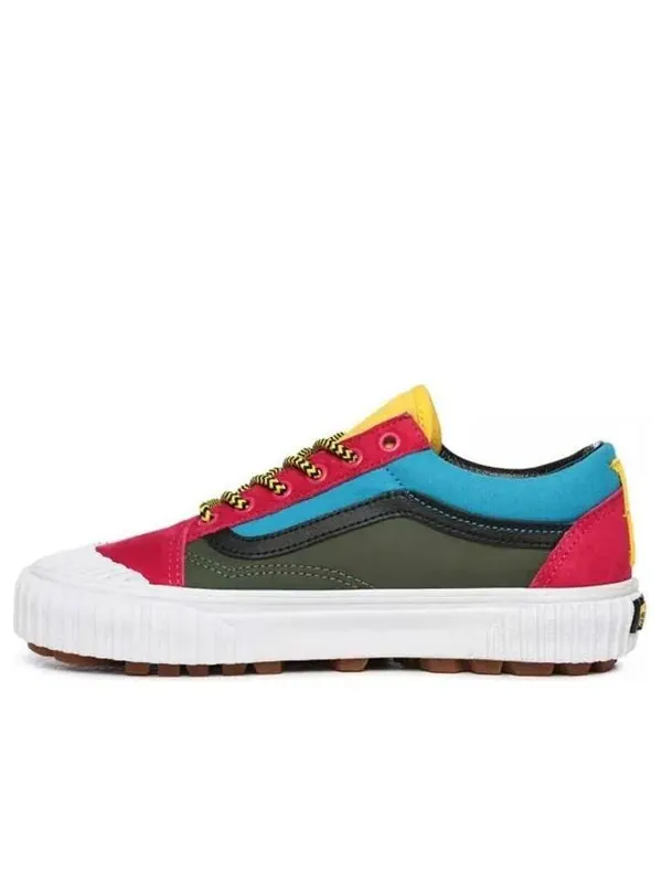 Кроссовки 66 supply old skool tc lug 'red blue green' Vans — изображение 1 из 4, красный/синий/зеленый