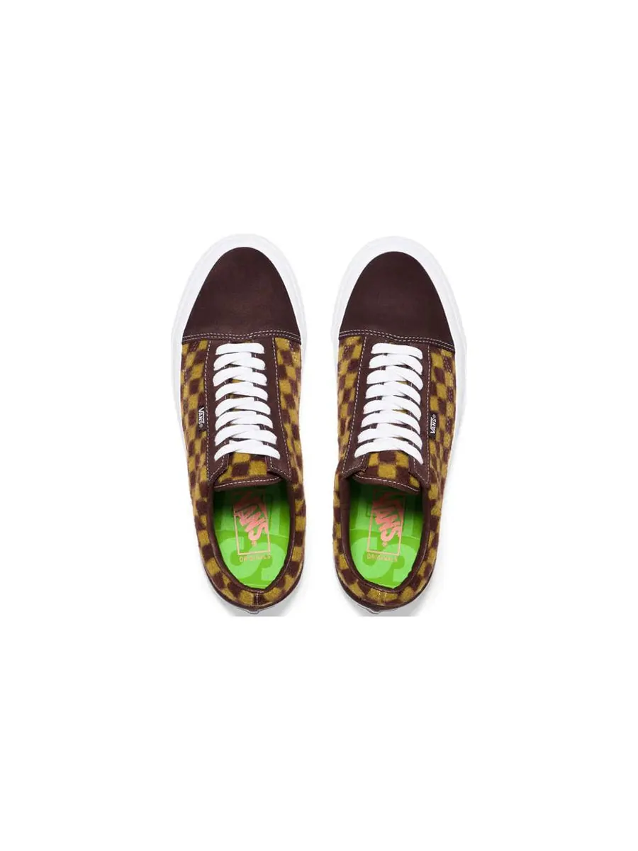 Кеды CONCEPTS x Vans Old Skool OG NS LX 'Brown Black' — изображение 5 из 7, коричневый