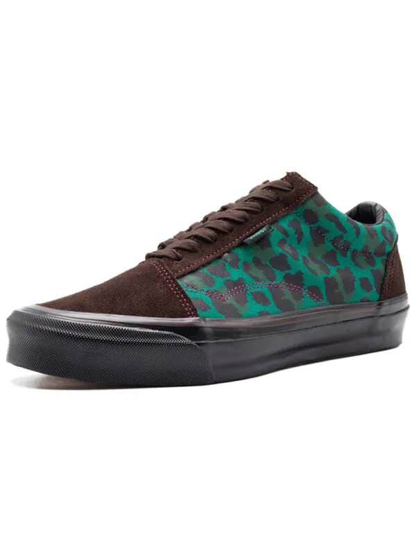Кроссовки stray rats x vault ua old skool ns og lx 'demitasse bosphorus' Vans — изображение 4 из 4, коричневый/зеленый