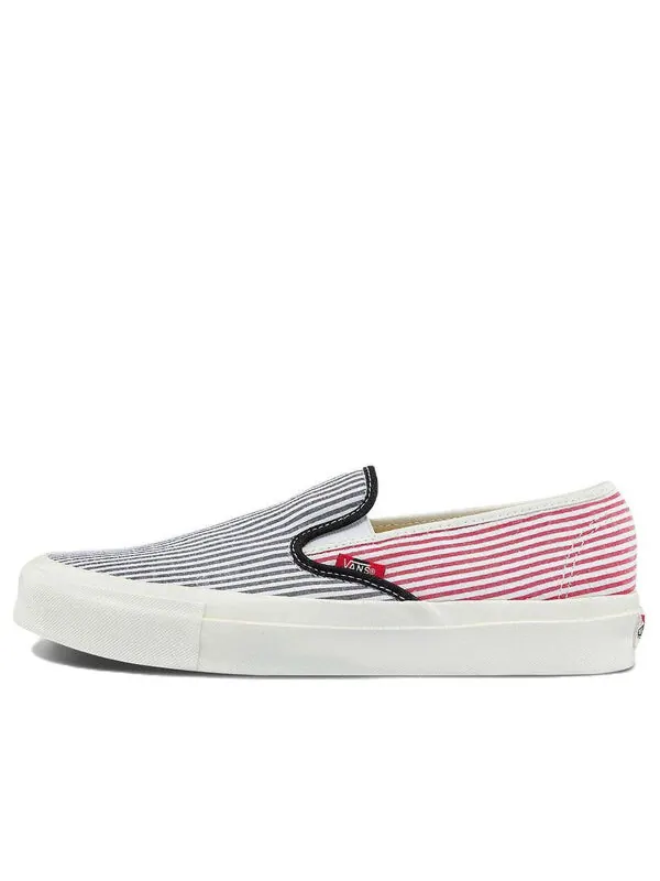 Кроссовки style 48 lx casual fashion skate shoes blue pink stripe 'blue pink' Vans — изображение 1 из 4, синий/розовый