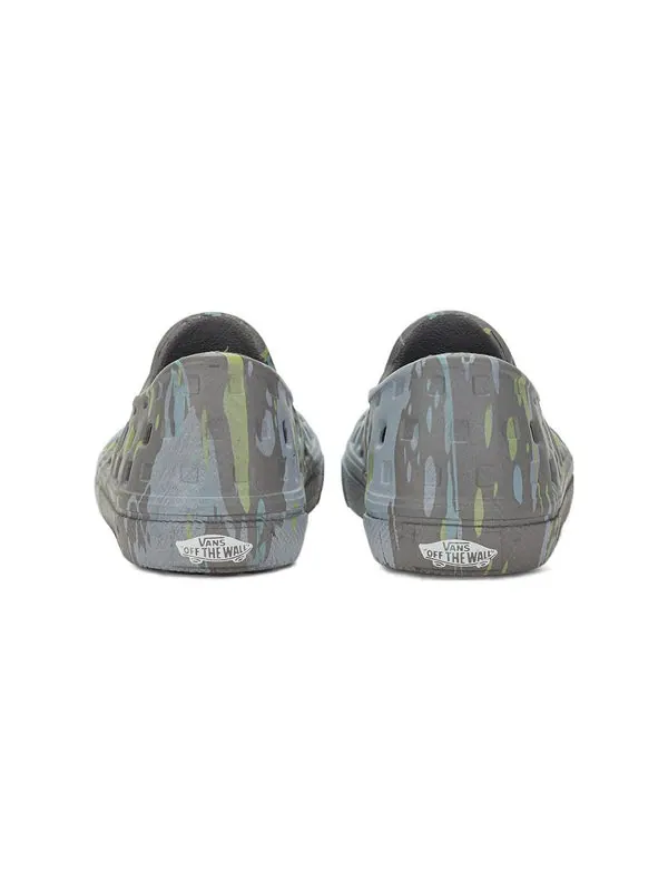 Кроссовки trek slip-on 'paint splatter - frost grey' Vans — изображение 3 из 4, серый